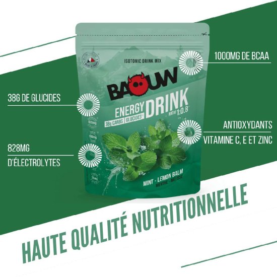 BAOUW - Boisson isotonic energy drink mix