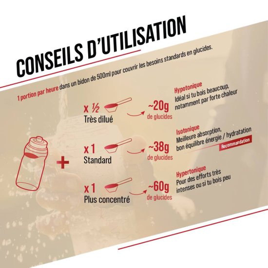 BAOUW - Boisson isotonic energy drink mix