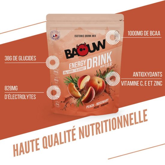 BAOUW - Boisson isotonic energy drink mix