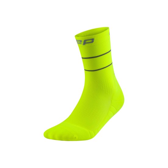 CEP - CHAUSSETTES PRO RUN REFLECTIVE MID CUT HOMME