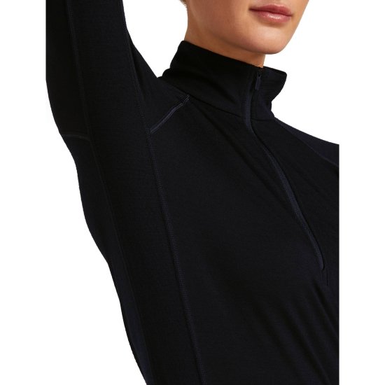 ICEBREAKER - SOUS-COUCHE MERINO ZONEKNIT 200 DEMI-ZIP FEMME