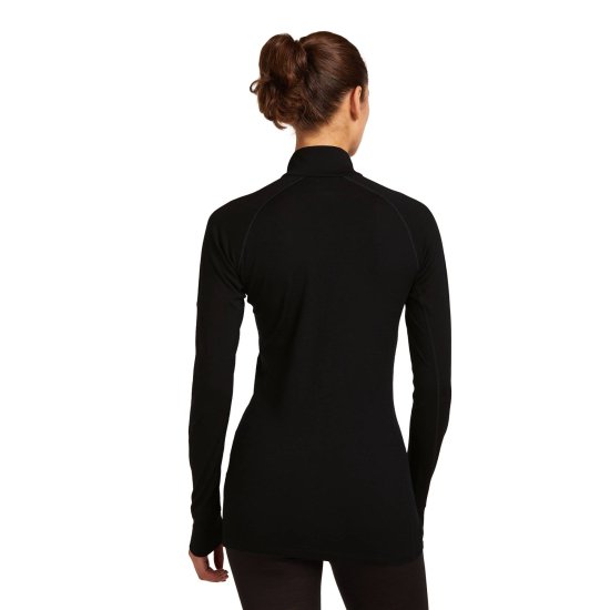 ICEBREAKER - SOUS-COUCHE MERINO ZONEKNIT 200 DEMI-ZIP FEMME