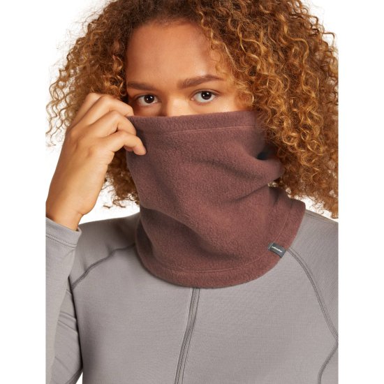 ICEBREAKER - Tour de cou mérino blend 800 realfleece classic pile chute