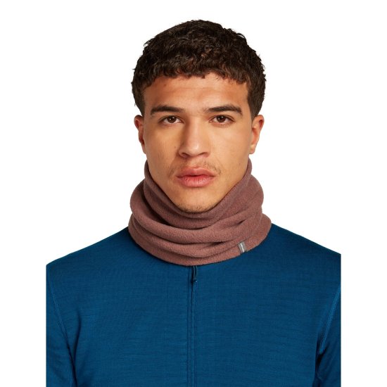 ICEBREAKER - Tour de cou mérino blend 800 realfleece classic pile chute