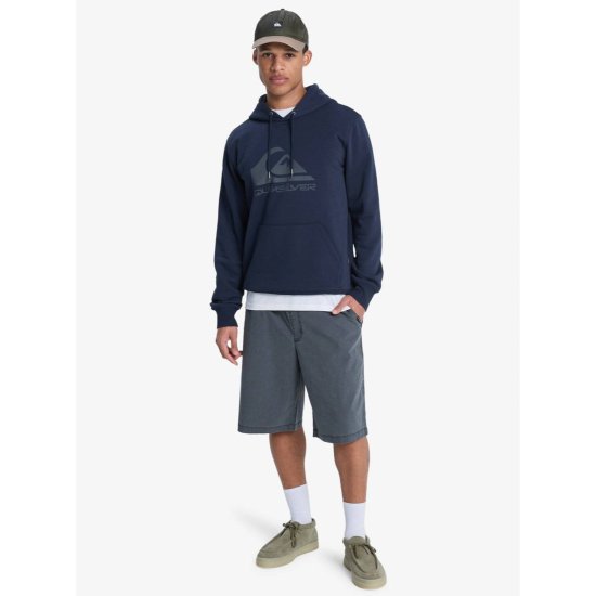 QUIKSILVER - FELPA COMP LOGO UOMO