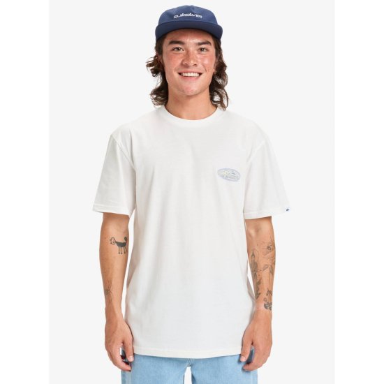 QUIKSILVER - T-SHIRT EVO BORDER LINES HOMME