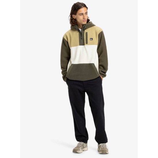 QUIKSILVER - POLAIRE OCEAN VIEW MIX UP CAPUCHE HOMME
