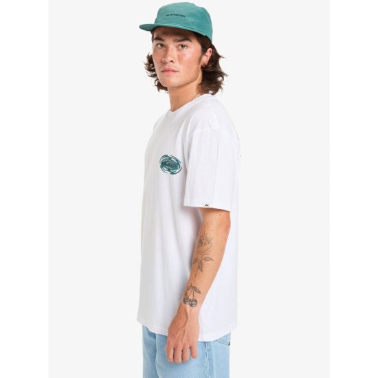 QUIKSILVER - T-SHIRT EV MOON RUN UOMO