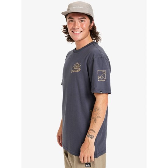 QUIKSILVER - T-shirt Evo Quik Rituals uomo