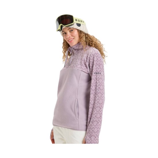 ROXY - Pile mezza-zip Sayna donna