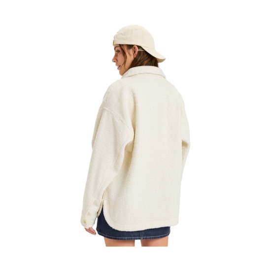 ROXY - Pile camicia Chloe Kim Shacket donna