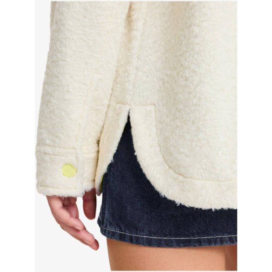 ROXY - Pile camicia Chloe Kim Shacket donna