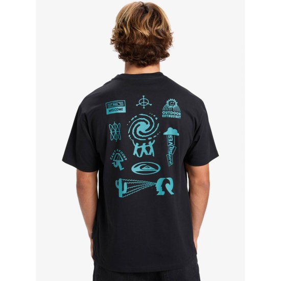 QUIKSILVER - T-SHIRT PTO WELCOME ALL HOMME