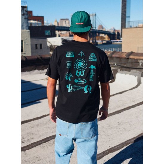 QUIKSILVER - T-SHIRT PTO WELCOME ALL HOMME
