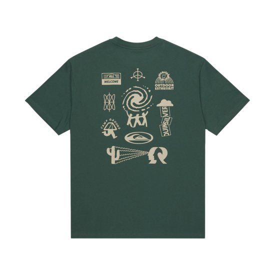 QUIKSILVER - T-SHIRT PTO WELCOME ALL HOMME