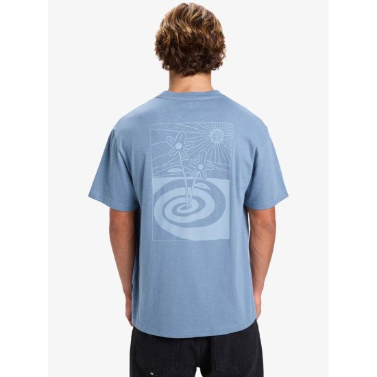 QUIKSILVER - T-SHIRT CL SKIPPING STONES HOMME