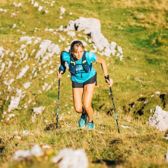 Guidetti - BÂTONS DE TRAIL PLATINIUM NÉO PULSE CARBONE