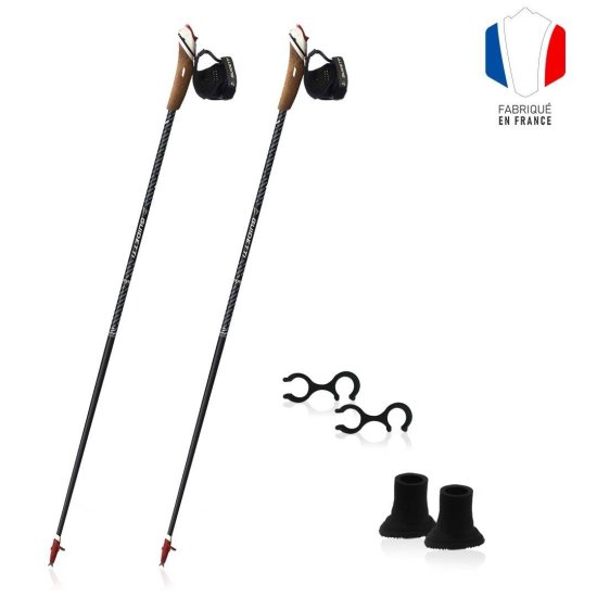 Guidetti - BÂTONS DE MARCHE NORDIQUE VENT DES FJORDS UT70 POLAIRE