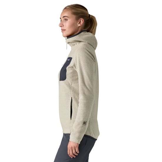 PATAGONIA - POLAIRE R1 AIR FULL-ZIP CAPUCHE FEMME