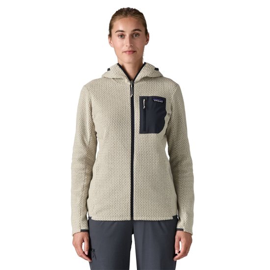 PATAGONIA - POLAIRE R1 AIR FULL-ZIP CAPUCHE FEMME