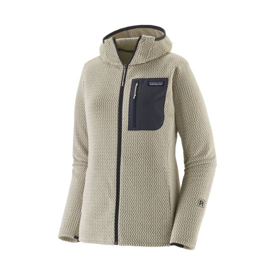 PATAGONIA - POLAIRE R1 AIR FULL-ZIP CAPUCHE FEMME