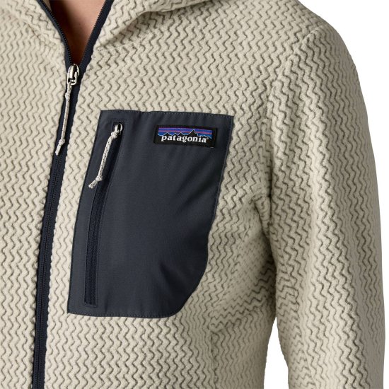 PATAGONIA - POLAIRE R1 AIR FULL-ZIP CAPUCHE FEMME
