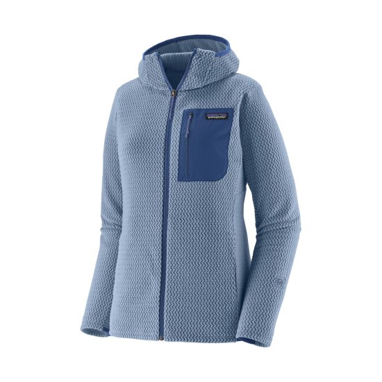 PATAGONIA - POLAIRE R1 AIR FULL-ZIP CAPUCHE FEMME