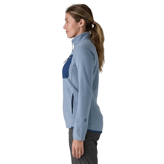 PATAGONIA - PILE R1 AIR CON ZIP INTEGRALE DONNA