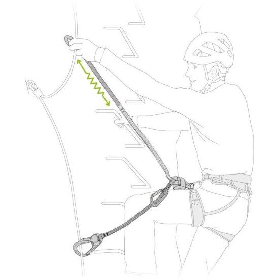 PETZL - LONGE SCORPIO EASHOOK