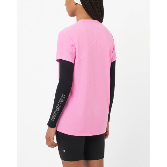 SALOMON - T-SHIRT SENSE AERO GFX FEMME