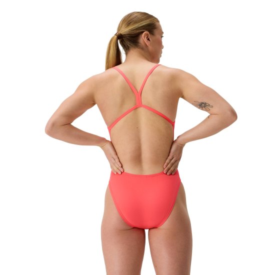 SPEEDO - Maillot de bain Eco+ Solid V-Back 2.0 femme
