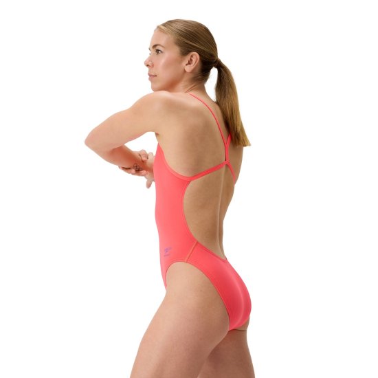 SPEEDO - Maillot de bain Eco+ Solid V-Back 2.0 femme
