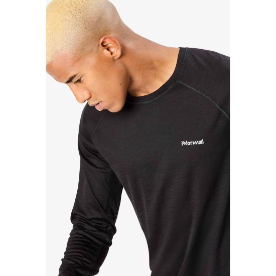 NNORMAL - T-SHIRT MANCHES LONGUES MÉRINO HOMME