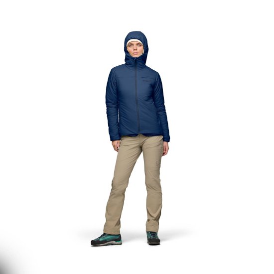NORRONA - Piumino femund thermo60 con cappuccio donna