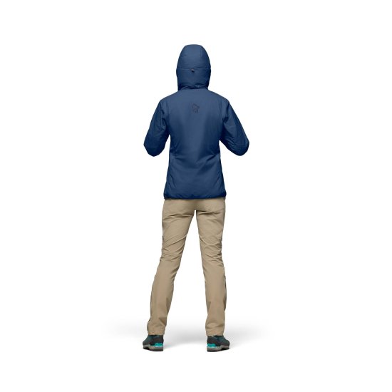 NORRONA - Piumino femund thermo60 con cappuccio donna