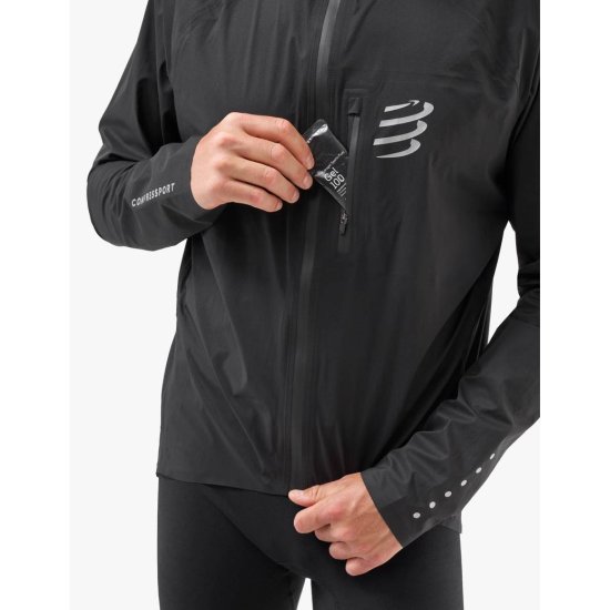 COMPRESSPORT - VESTE Thunderstorm Waterproof mixte