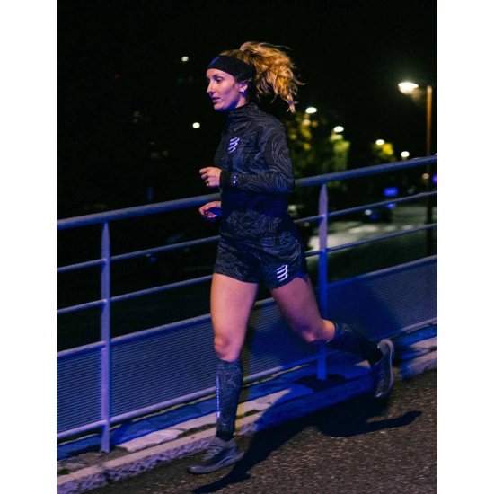 COMPRESSPORT - Veste Hurricane Windproof  Aurora femme