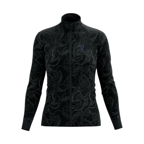 COMPRESSPORT - Veste Hurricane Windproof  Aurora femme