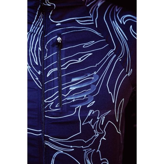 COMPRESSPORT - Veste Hurricane Windproof  Aurora femme