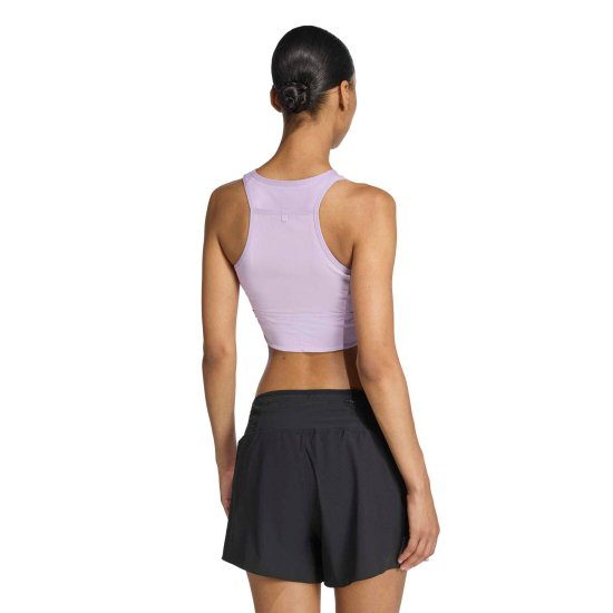 ADIDAS - Top corto da running ADIZERO CROP donna