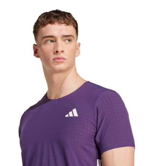 ADIDAS - T-shirt running maniche corte ADIZERO uomo
