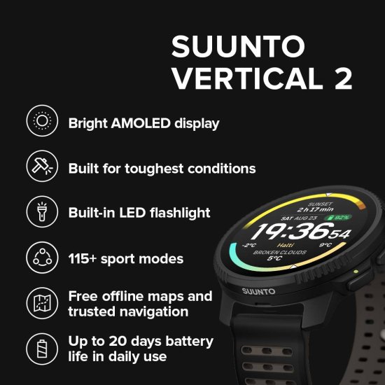 SUUNTO - Vertical 2