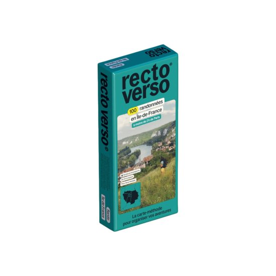 RECTO VERSO - Coffret 100 randonnées en Ile de France