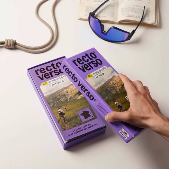 RECTO VERSO - Coffret 100 aventures à vélo en France