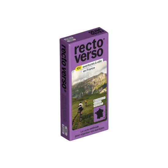 RECTO VERSO - Coffret 100 aventures à vélo en France