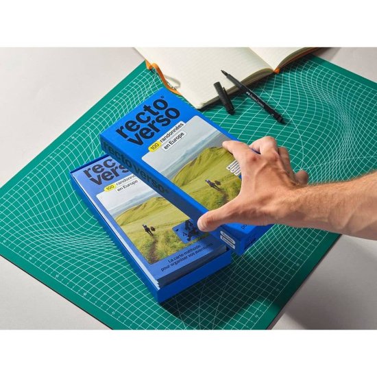 RECTO VERSO - Coffret 100 randonnées en Europe