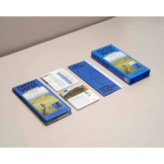 RECTO VERSO - Coffret 100 randonnées en Europe