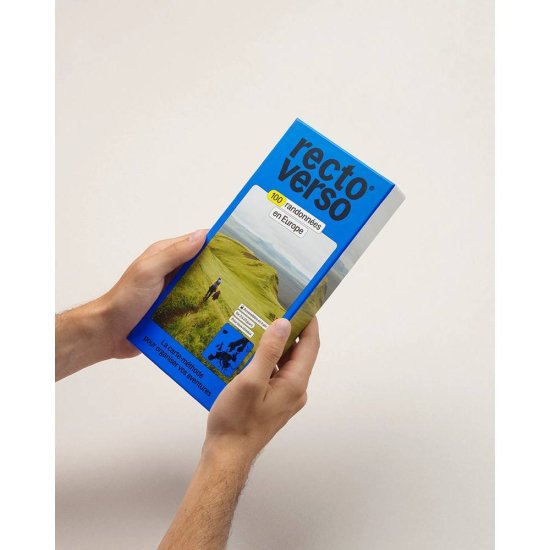 RECTO VERSO - Coffret 100 randonnées en Europe