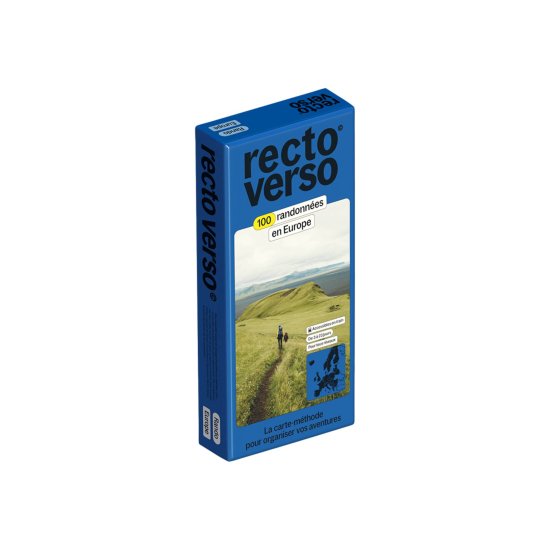 RECTO VERSO - Coffret 100 randonnées en Europe
