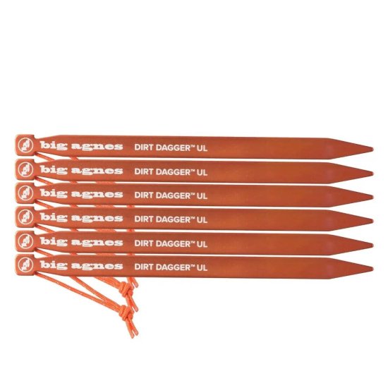 BIG AGNES - Picchetti per tenda Dirt Dagger UL 17,8 cm (x 6)